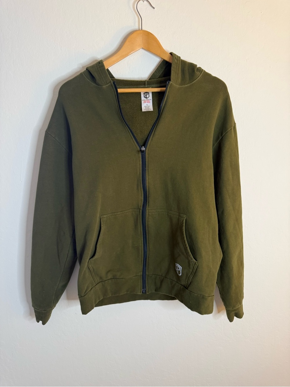 Born Primitive Men's Unmatched Full-Zip Hoodie Sweatshirt Size Small